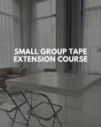 Accredited Tape Extensions (Small Group 1 day Intensive Course)